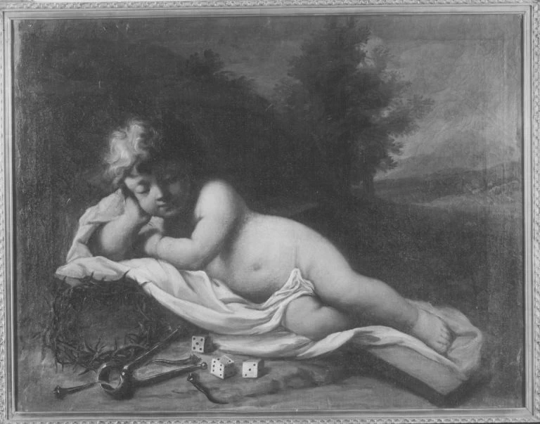 Putto con dadi - Bavarian State Painting Collections
